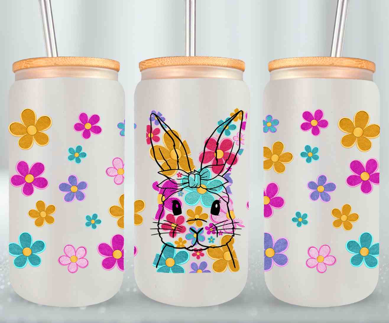 Embroidered Easter Bunny-10349